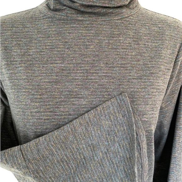 Anthropologie Postmark Liz Rainbow Shimmer Turtleneck - Picture 8 of 10